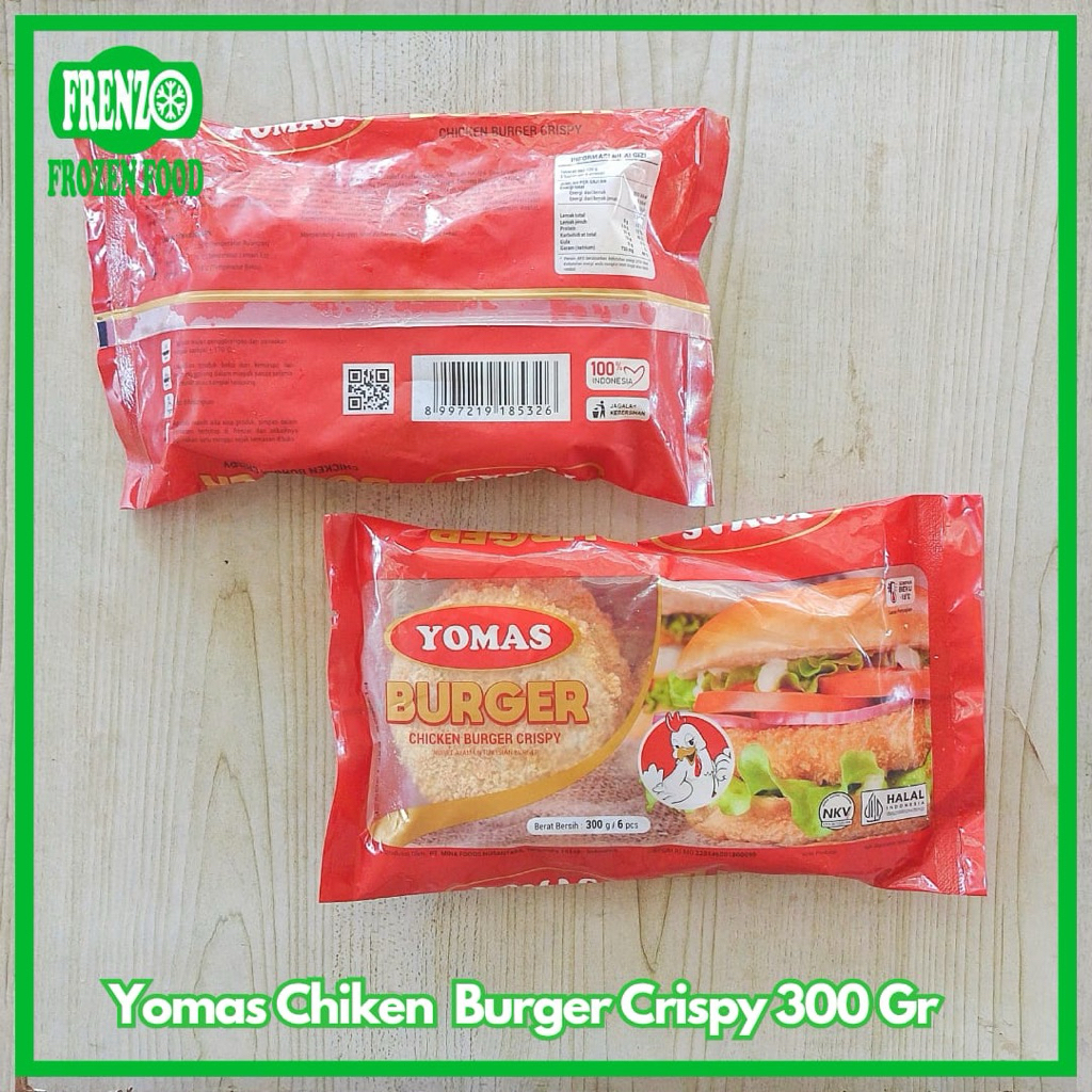 

Yomas Chicken Burger Crispy