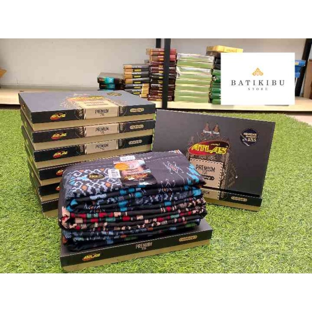 Sarung Atlas Premium 735 Kembang TERBARU