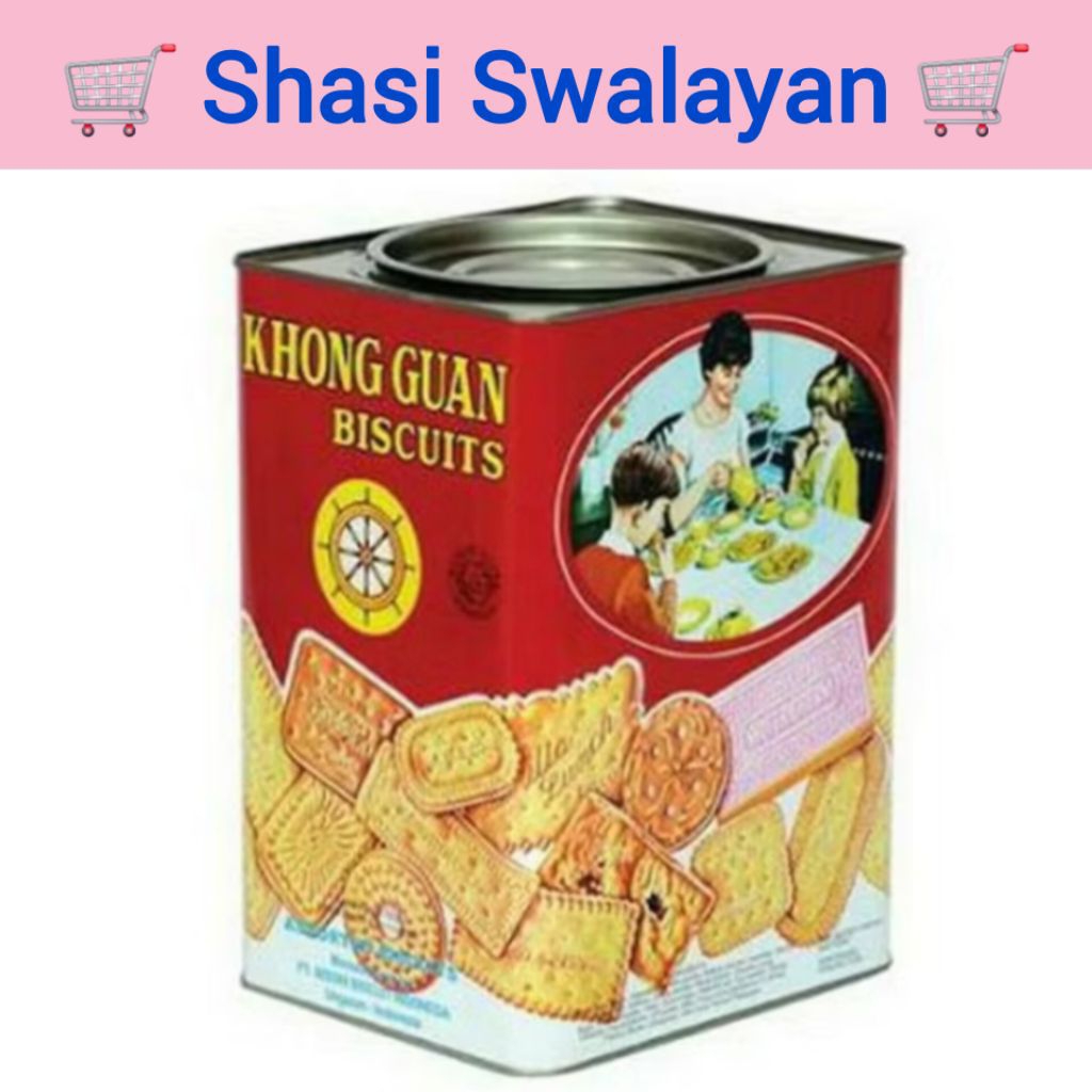 

Khong Guan Red Biscuit 1600 gr - Kaleng Besar