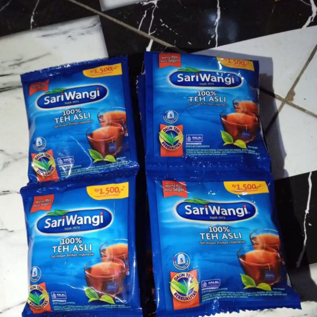 

Teh Sariwangi sachet /rcg