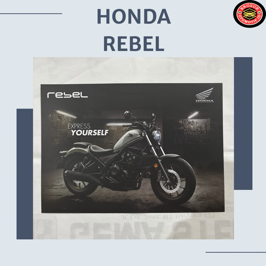 Brosur Honda Rebel ( flyer )