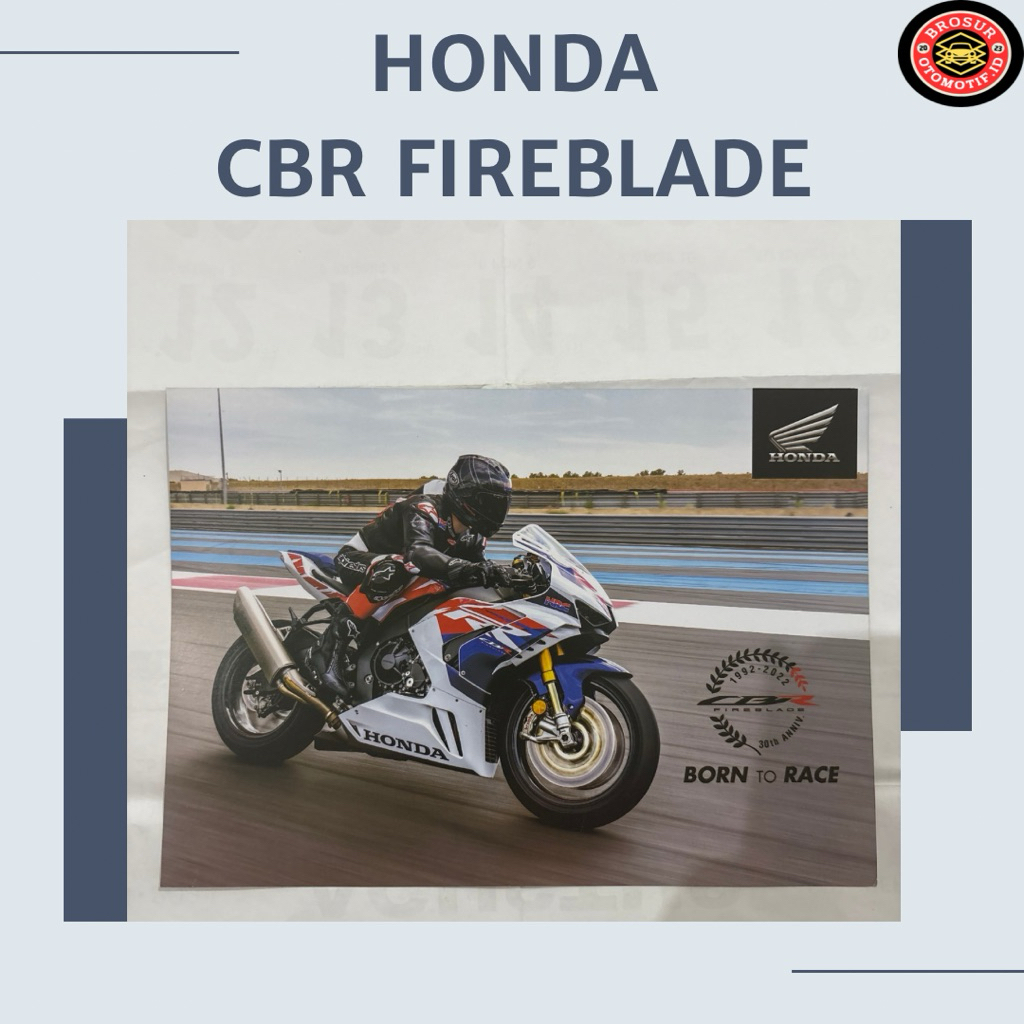 Brosur Honda CBR Fireblade ( flyer )