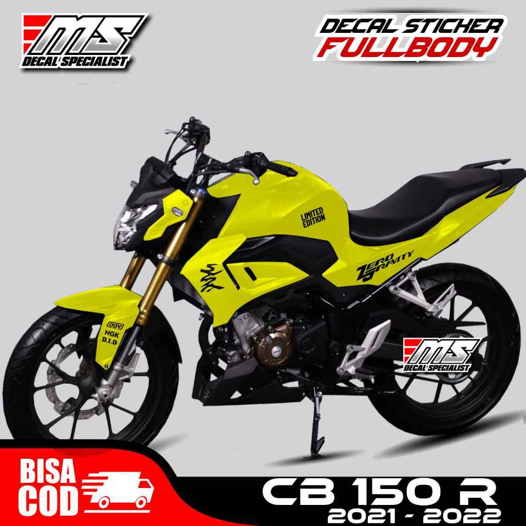 Decal stiker Honda CB 150R full body 2021- 2022 motif hayabusa