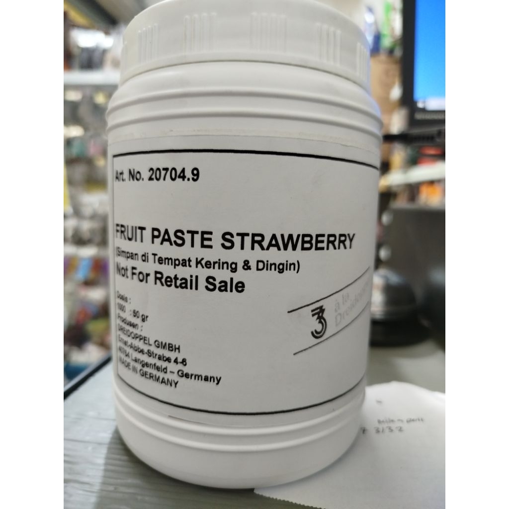 

Dreidoppel Pasta Strawberry Import Repack 50Gr