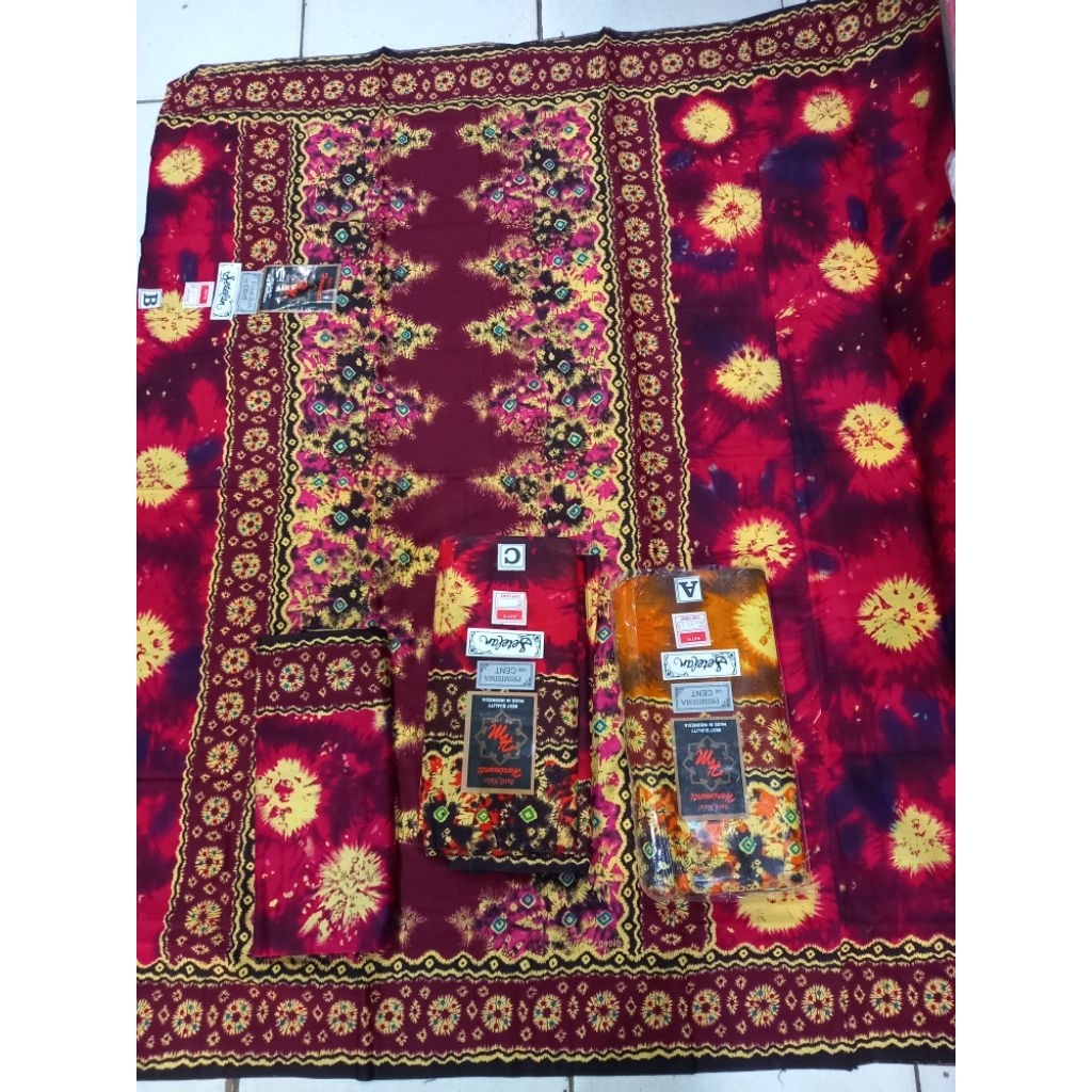 SETELAN KAIN JUMPUTAN KHAS PALEMBANG