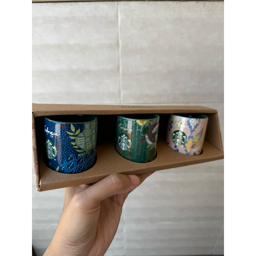 Starbucks Purana Mug Demitase Indonesia Surabaya Medan