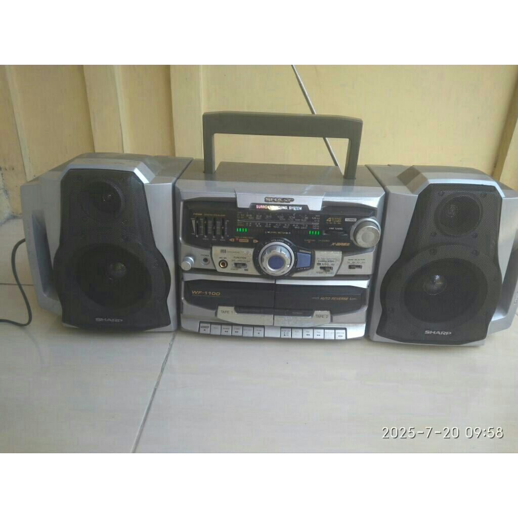 Radio Tape Compo Sharp Simba Normal