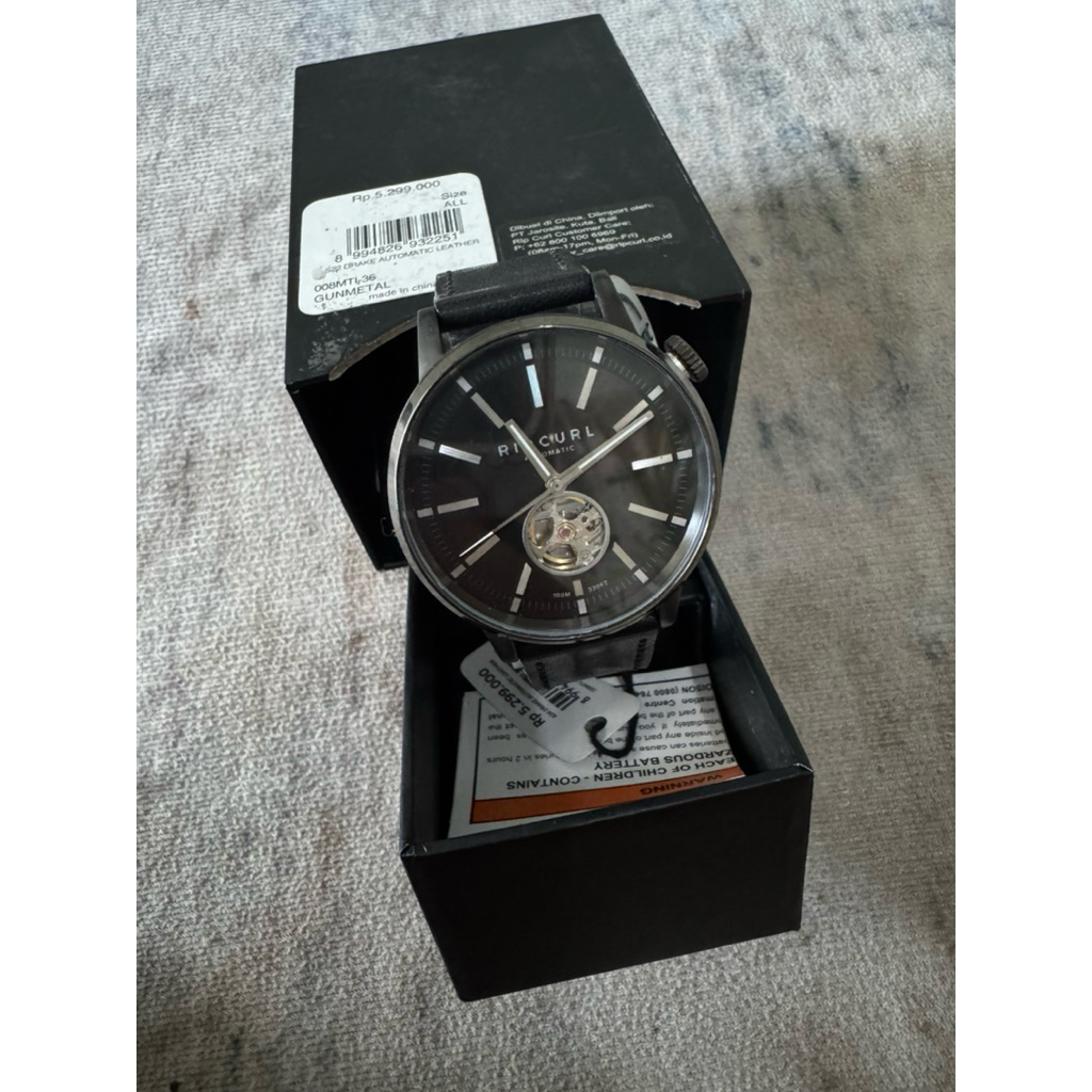 Rip Curl Drake Automatic Leather NEW