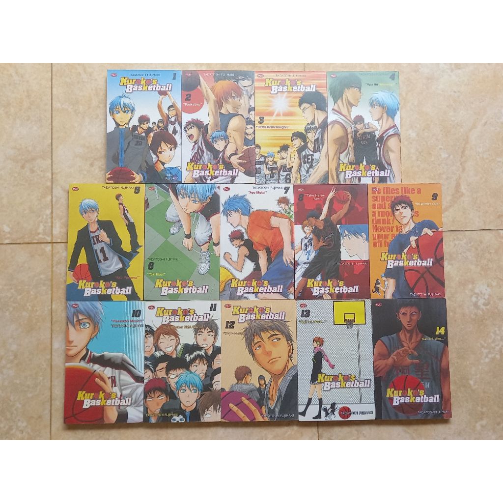 Komik Manga Kuroko Basketball Kuroko no Basuke Bahasa Indonesia Set TAKE ALL