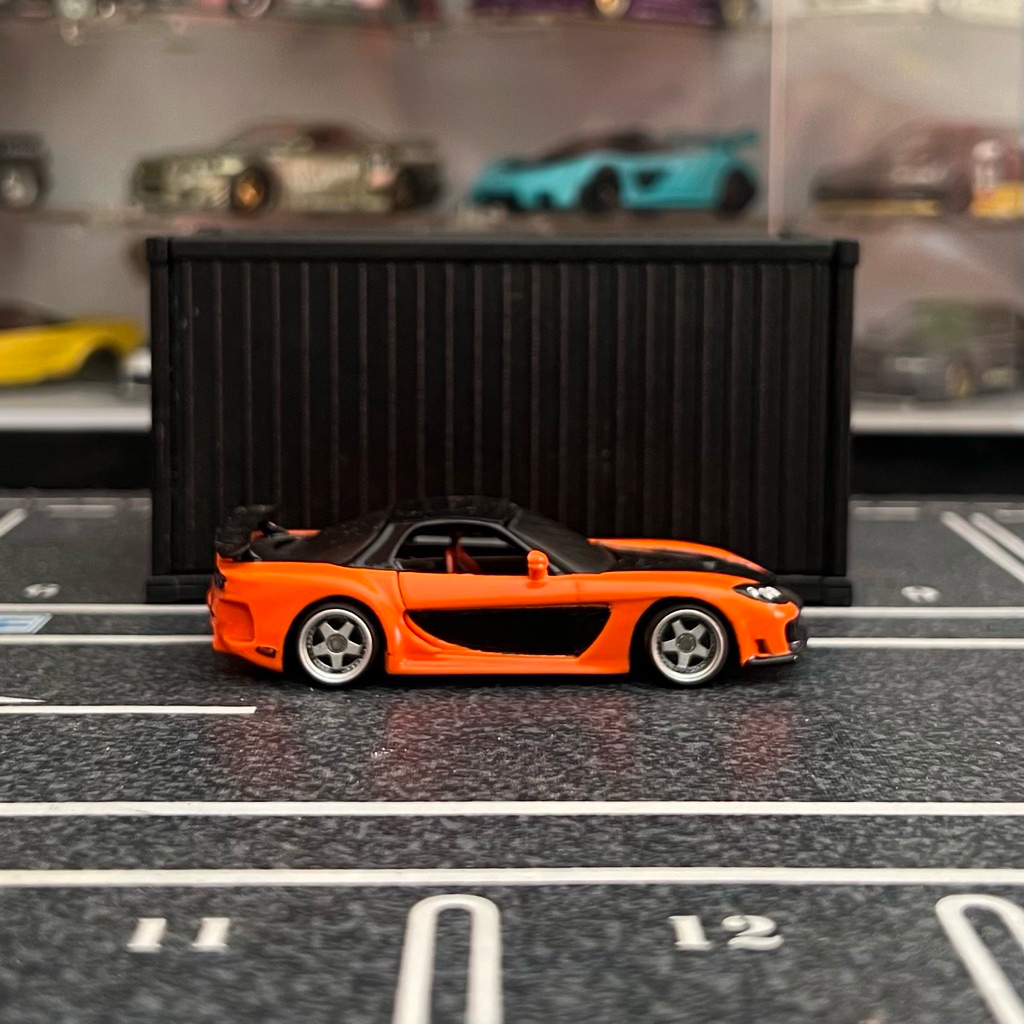 hotwheels rx7 han custom full body resin base HW