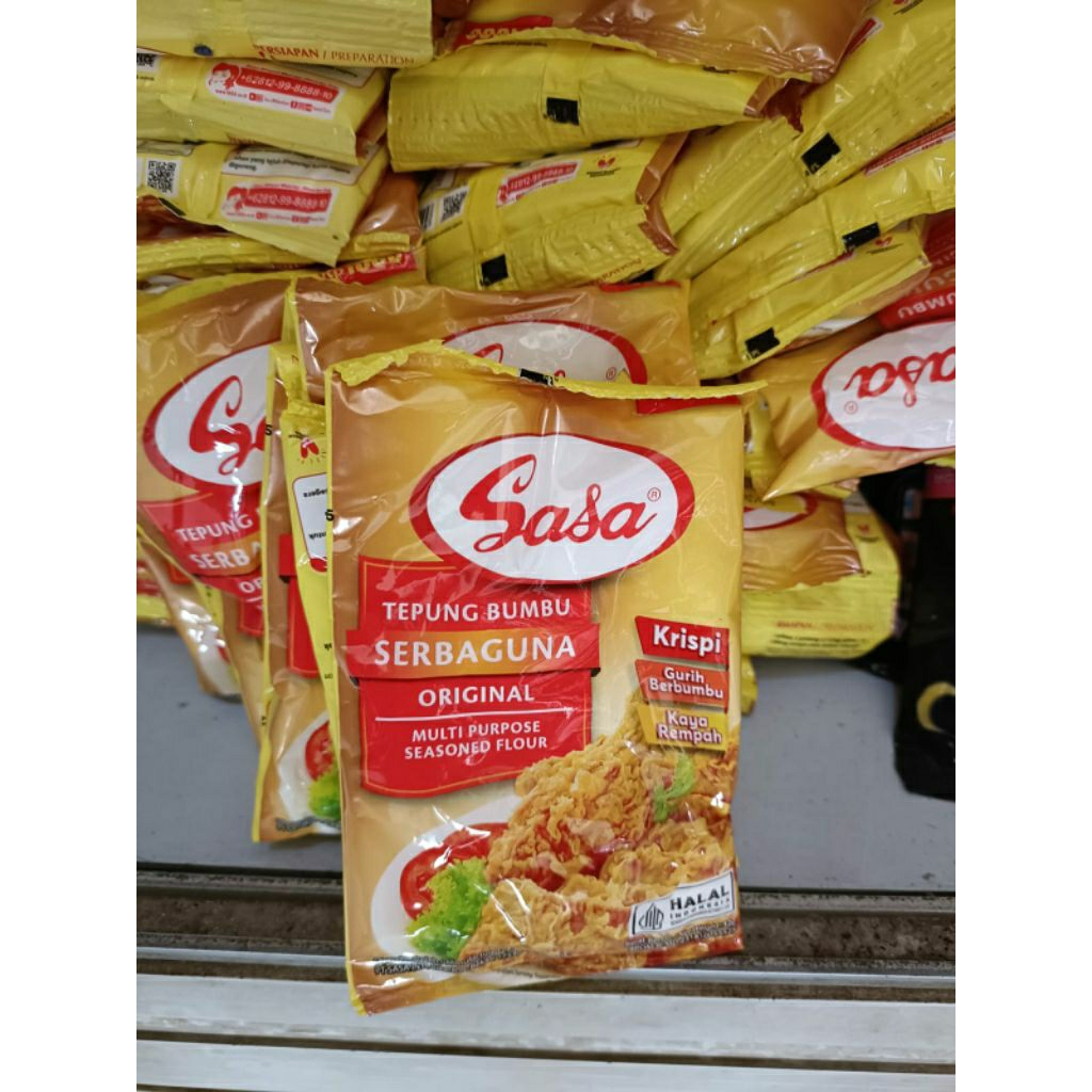 

tepung bumbu serba guna sasa ( hrg untuk satu renteng)