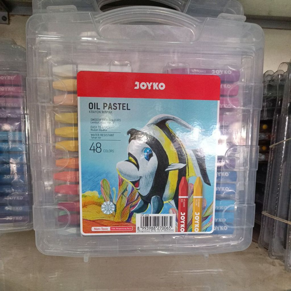 

Krayon Minyak Joyko Crayon 48 Warna / 48 Oil Pastels