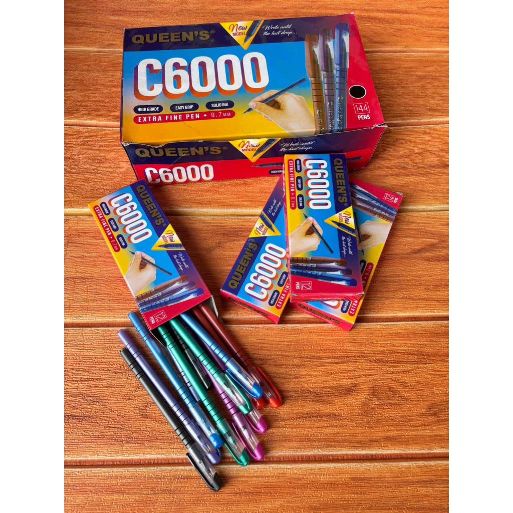 

PENA QUEEN’S C6000 || tinta hitam 0,7 mm