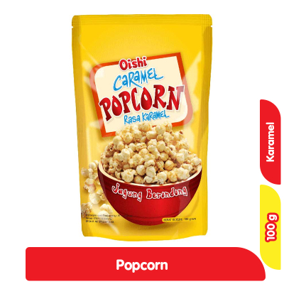 

Oishi Popcorn Caramel 100 Gram Snack