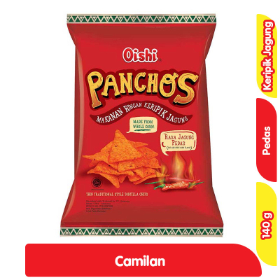

Oishi Panchos Keripik Jagung Pedas 140 g