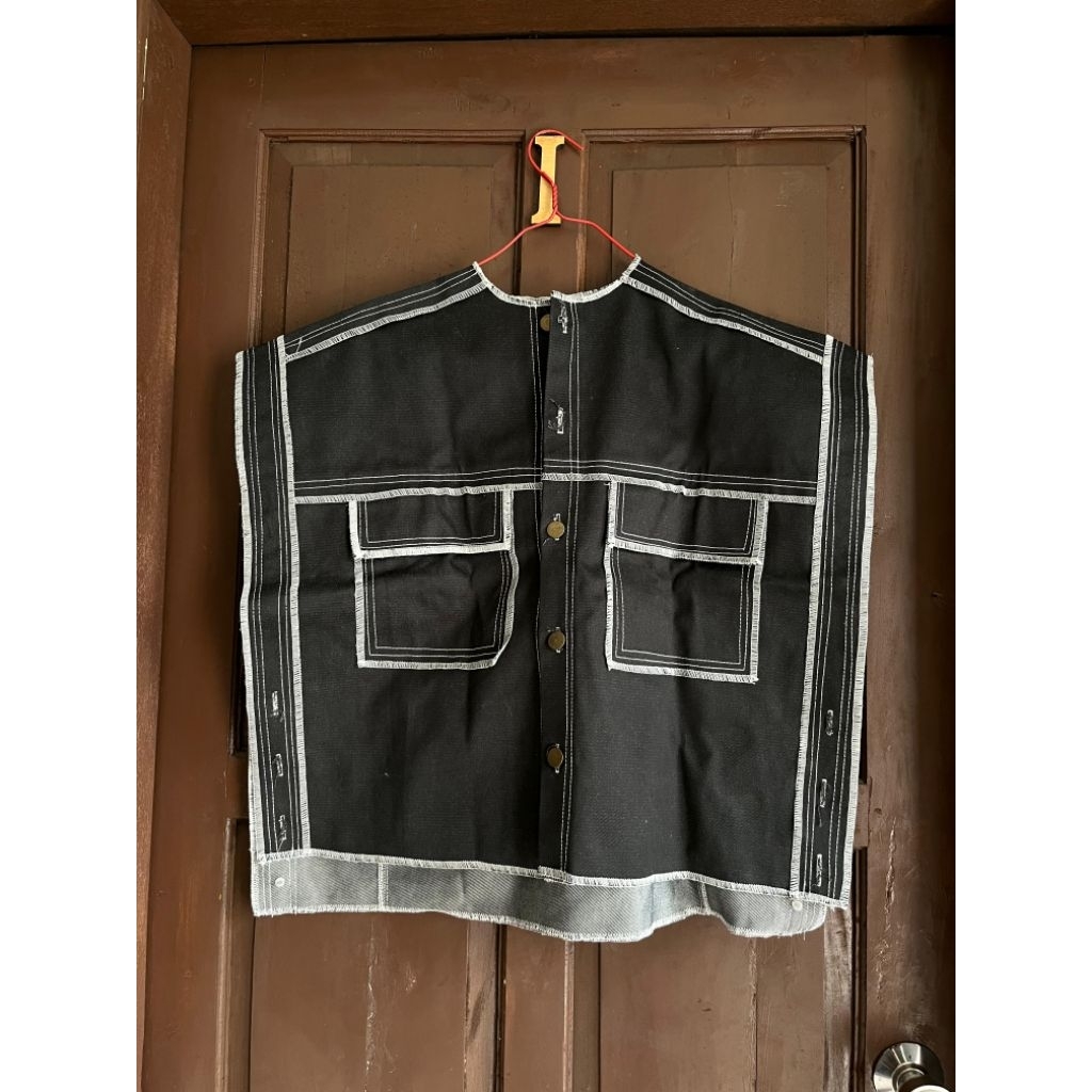 PRELOV ARA BY SYARAH VEST DENIM Vest denim polos