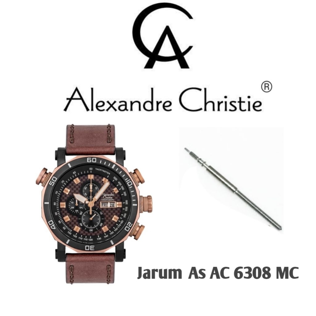 Jarum As / Stem Jam Tangan Alexandre Christie Type AC 6308 MC