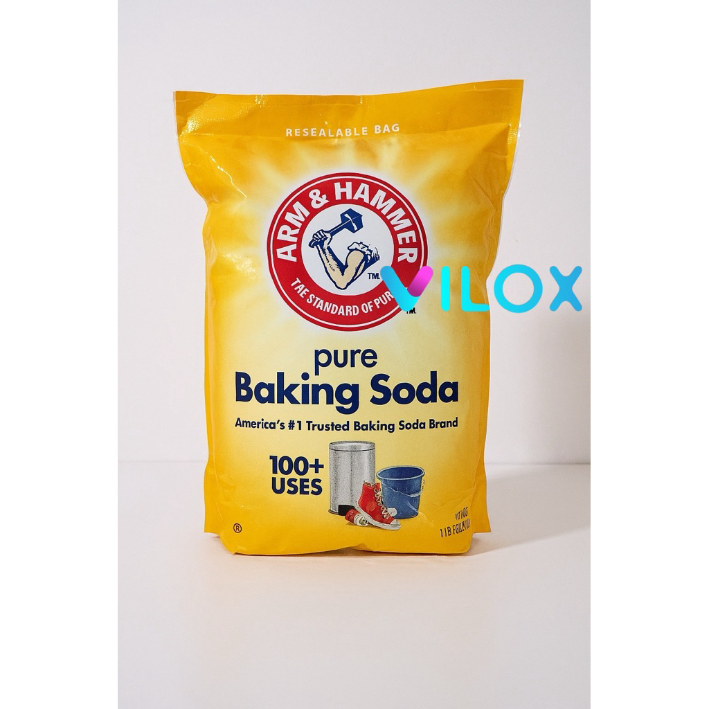

Arm & Hammer Pure Baking Soda 2.26Kg (5LB) | Food Grade, Aman untuk Makanan, Kue, Pembersih, Penghilang Bau, Laundry, Serbaguna di Rumah