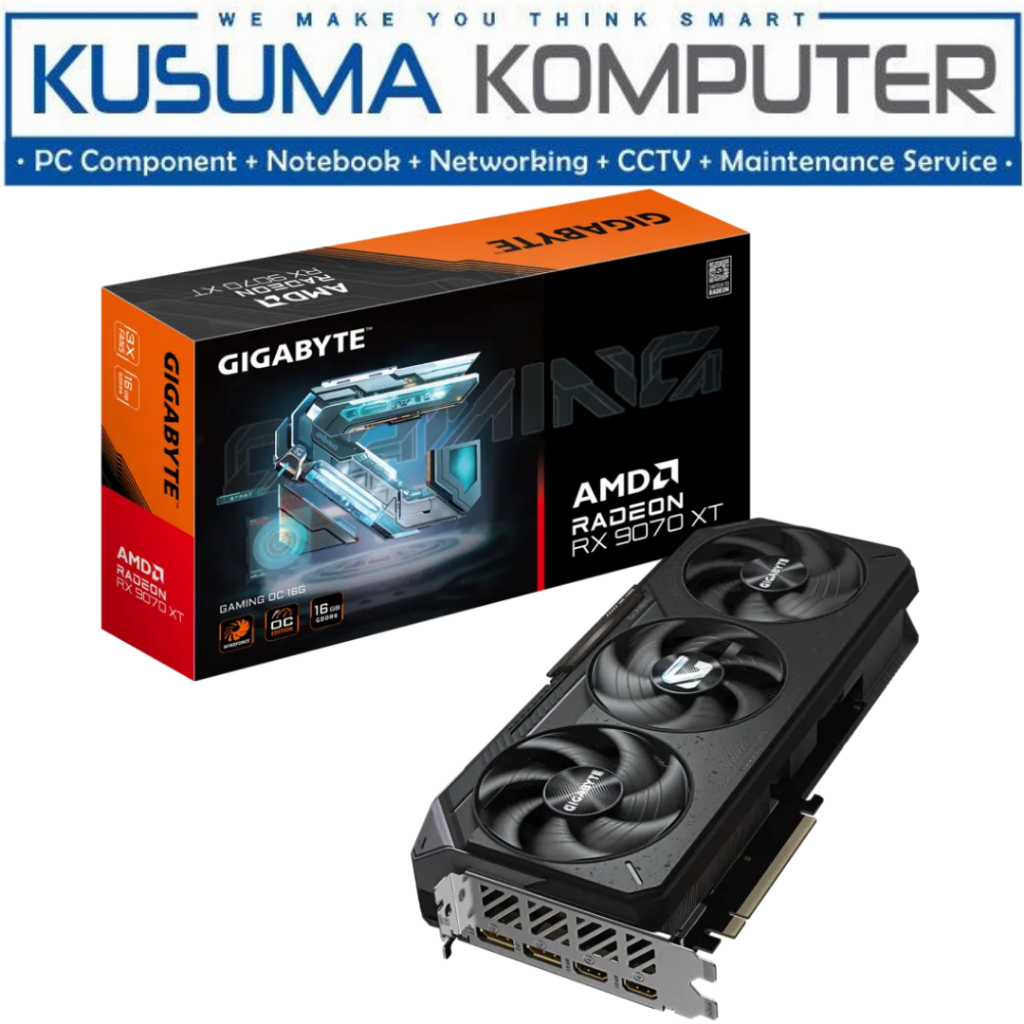Gigabyte Radeon RX 9070 XT GAMING OC 16GB GDDR6 GV-R9070XTGAMING OC-16GD