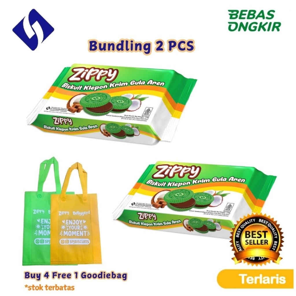 

Zippy Biskuit Klepon Rasa Gula Aren 150 Gr