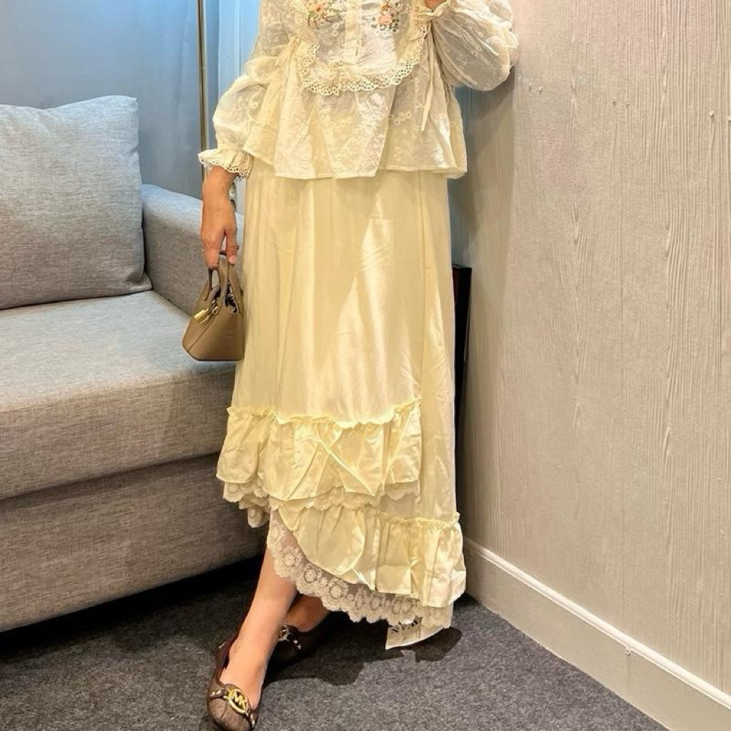 Lili || Bawahan Rok Wanita Import Wanwan Ori Bangkok 100%