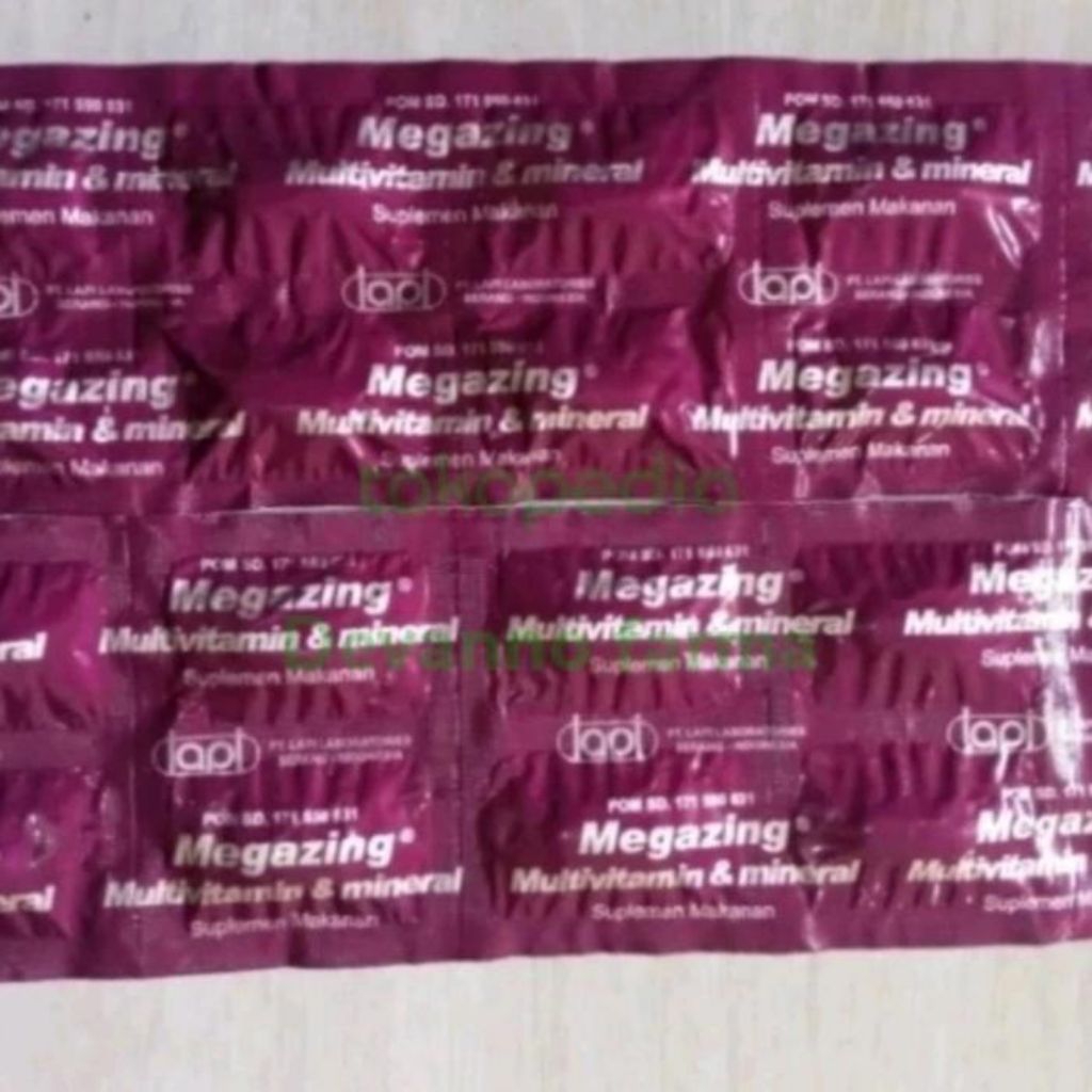 megazing eceran 1 tablet