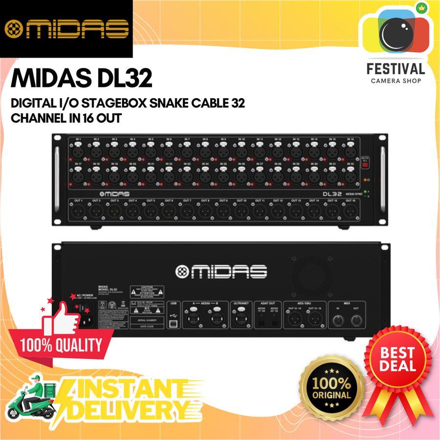 MIXER AUDIO MIDAS DL32 Digital 32-Channel Mixer