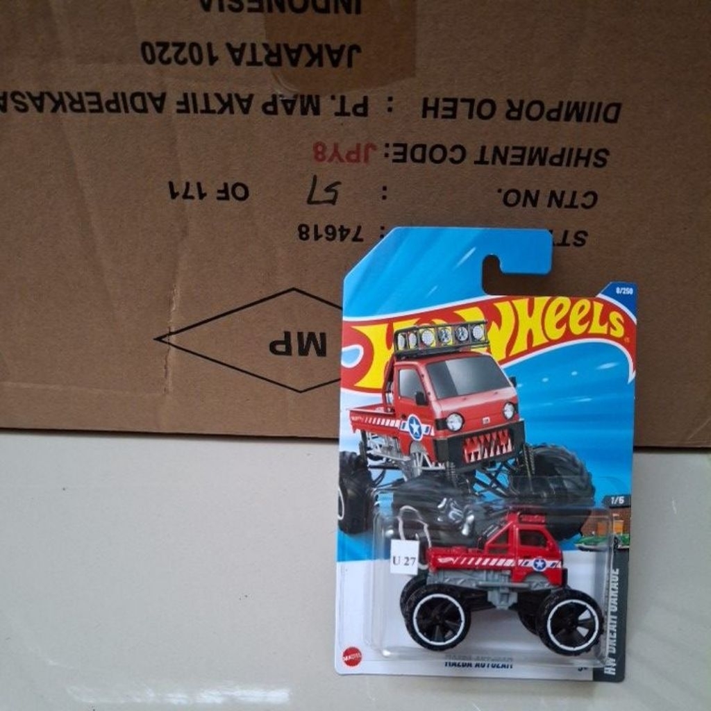 mazda autozam hotwheels merah
