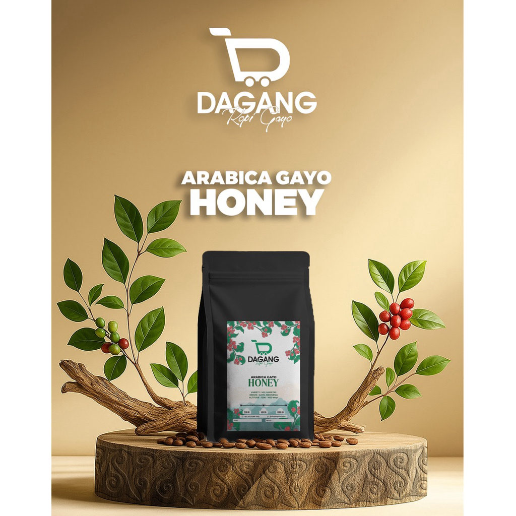 

Kopi Arabika Gayo Honey 500gr