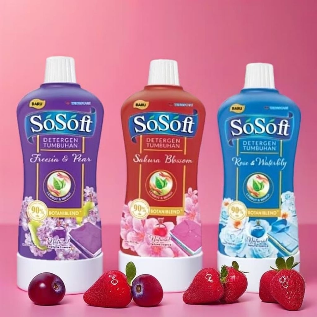 SoSoft Deterjen Cair Botol 700ml / So Soft Deterjen Liquid