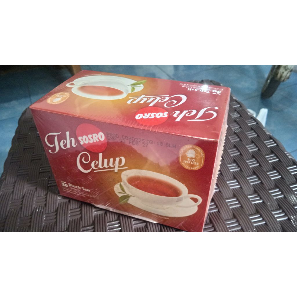 

Teh Celup Sosro Melati Isi 30 Kantong – Harum, Nikmat & Menyegarkan