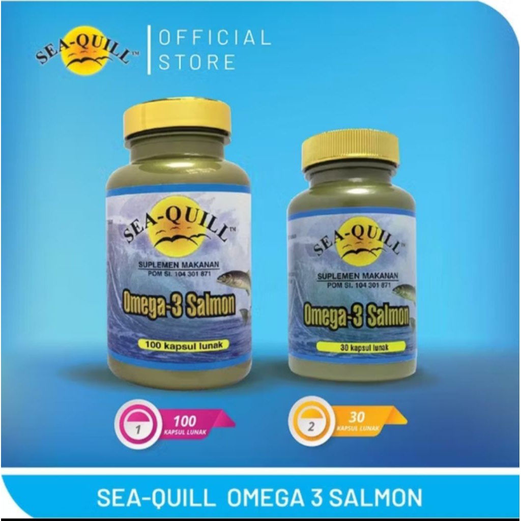 SEA QUILL OMEGA 3 SALMON