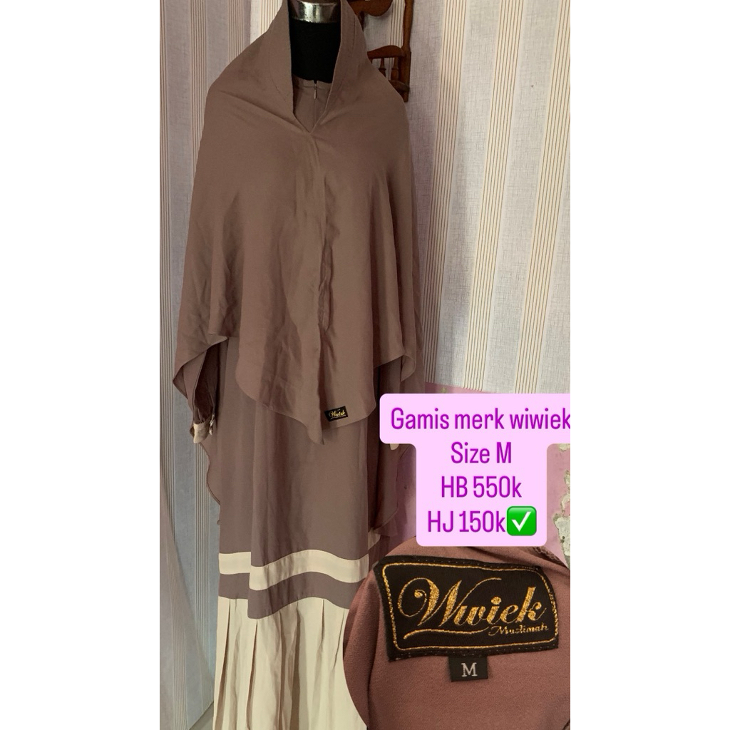 Preloved Gamis Syar’i