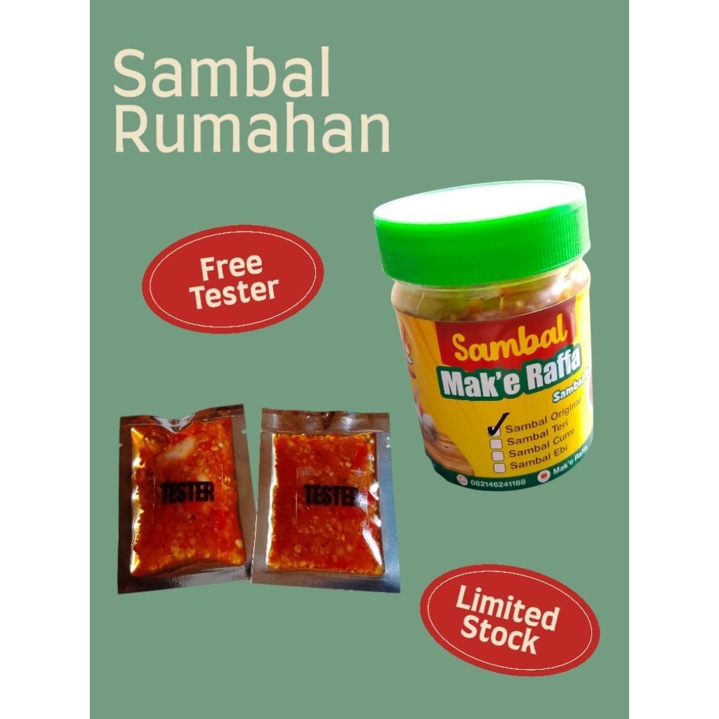 

sambal tester kemasan sachet