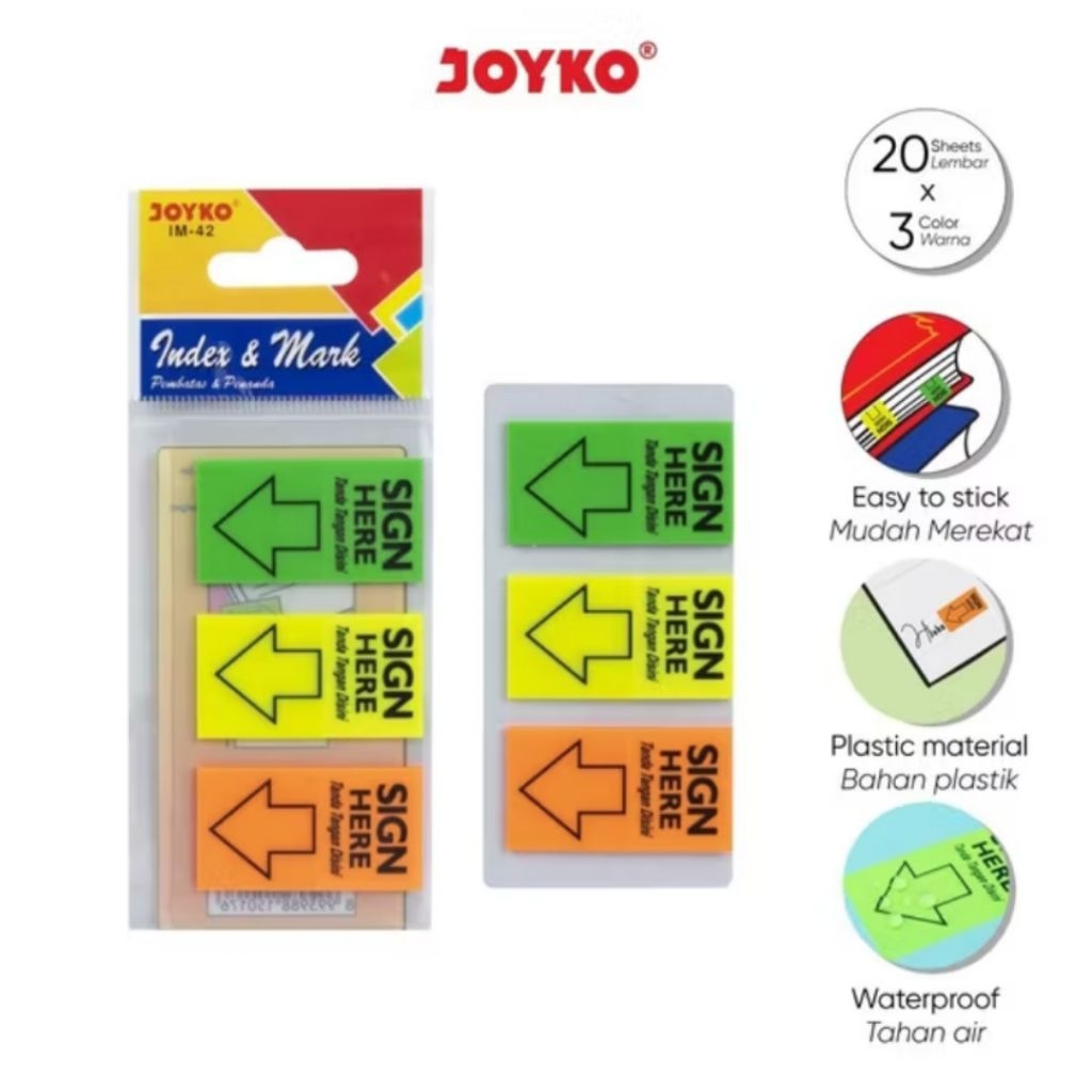 

Index & Mark lm-42 joyko pembatas dan penanda