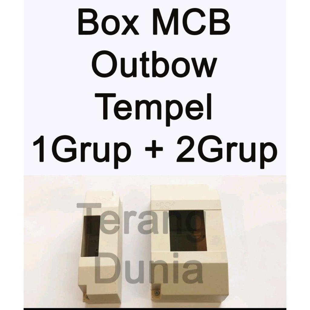 Box MCB 1 Grup Outbow Box MCB Tempel Box MCB 2 Grup Outbow Box MCB isi 2 Box MCB isi 1 Dudukan MCB O