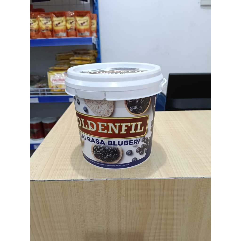 

goldenfil selai rasa bluberi 1kg