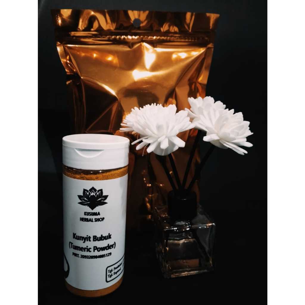 

Kunyit Bubuk 75 gr Murni 100% Tanpa Campuran / Bumbu dapur tabur