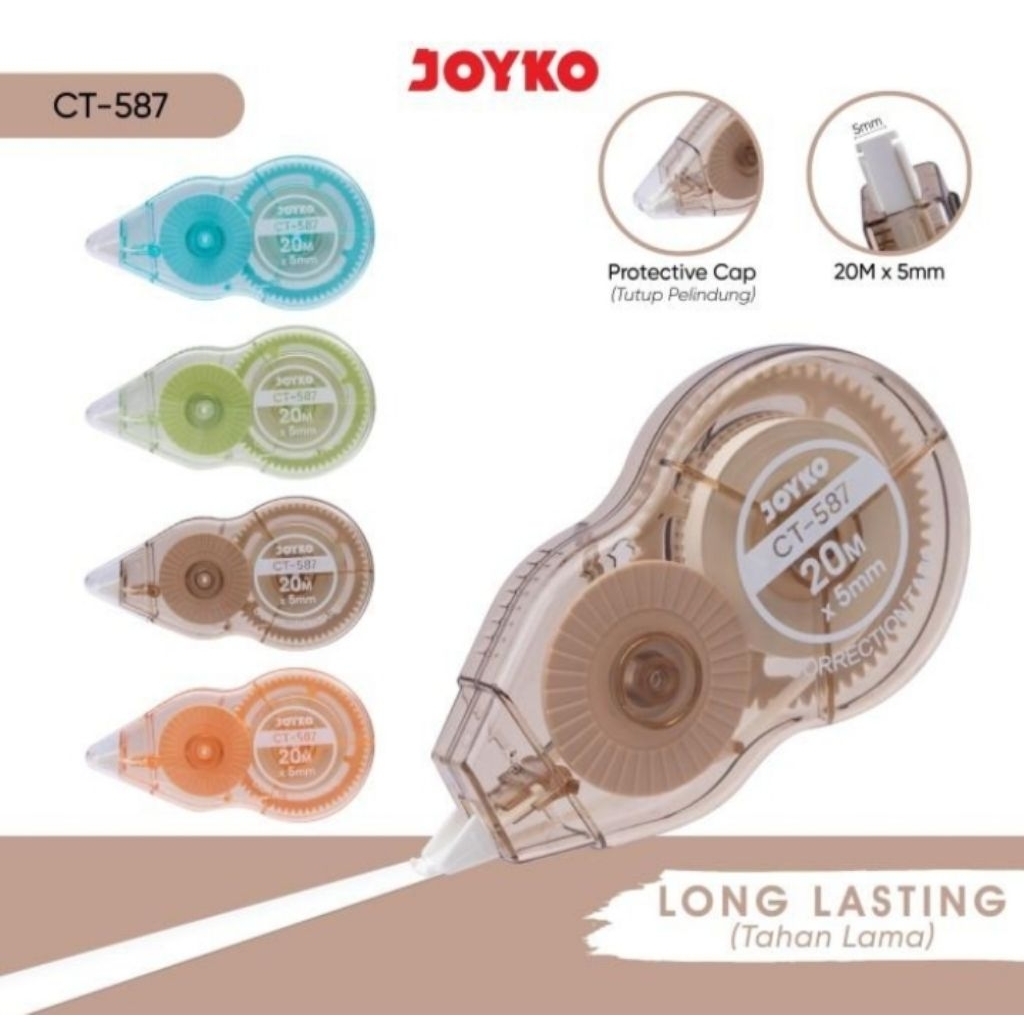 

Pita Koreksi correction Tape Joyko CT-587