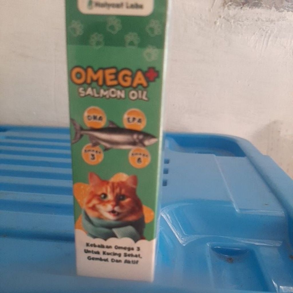 Omega.Salmon.Oil.minyak.ikan/kucing.20ml