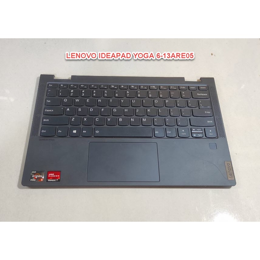 palmrest frame keyboard laptop lenovo yoga 6 13are05 minus