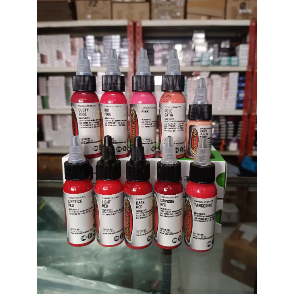 (crazytattoosupply) Eternal Ink Colors 1oz - tinta tattoo