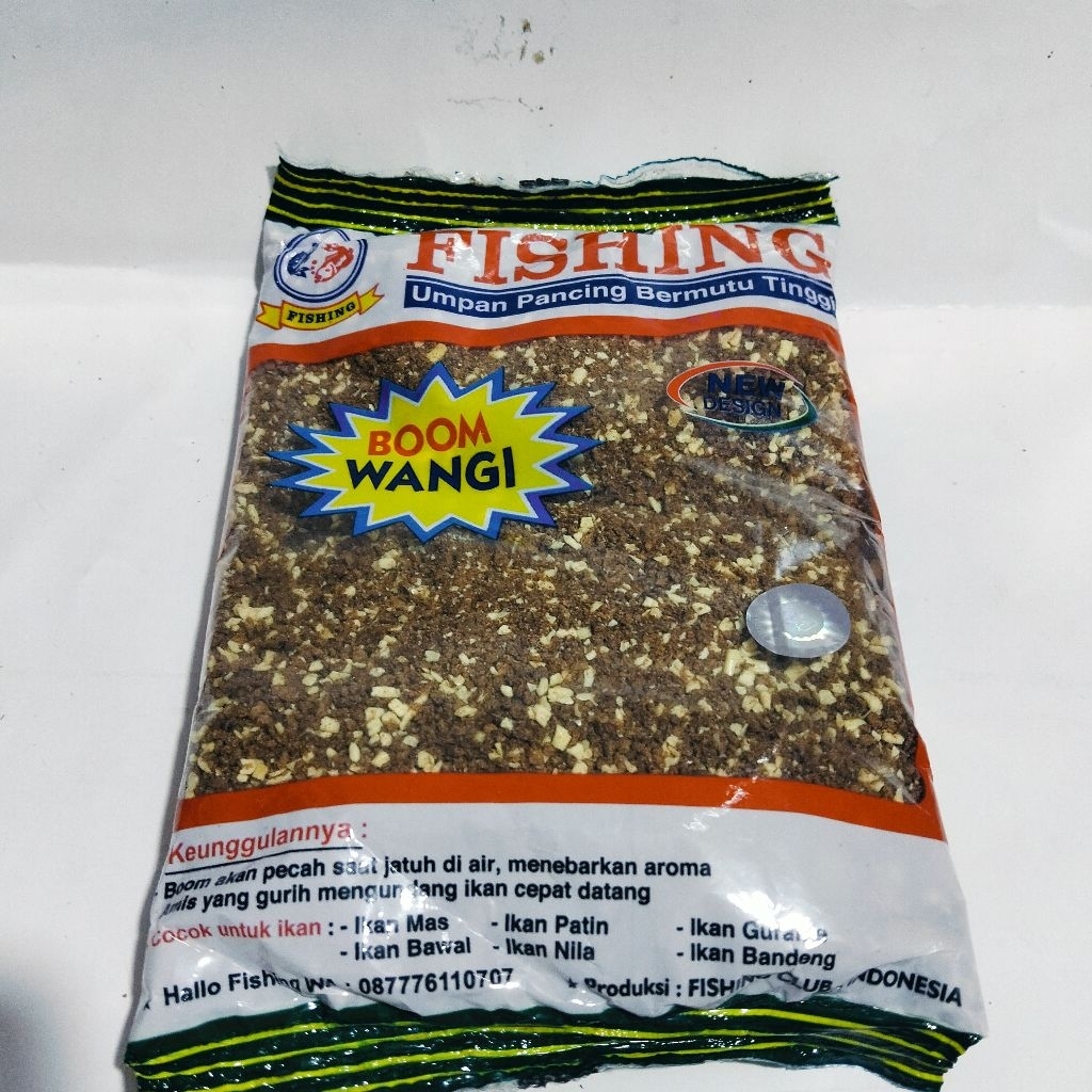 umpan ikan bom wangi kasar/bom pengumpul ikan