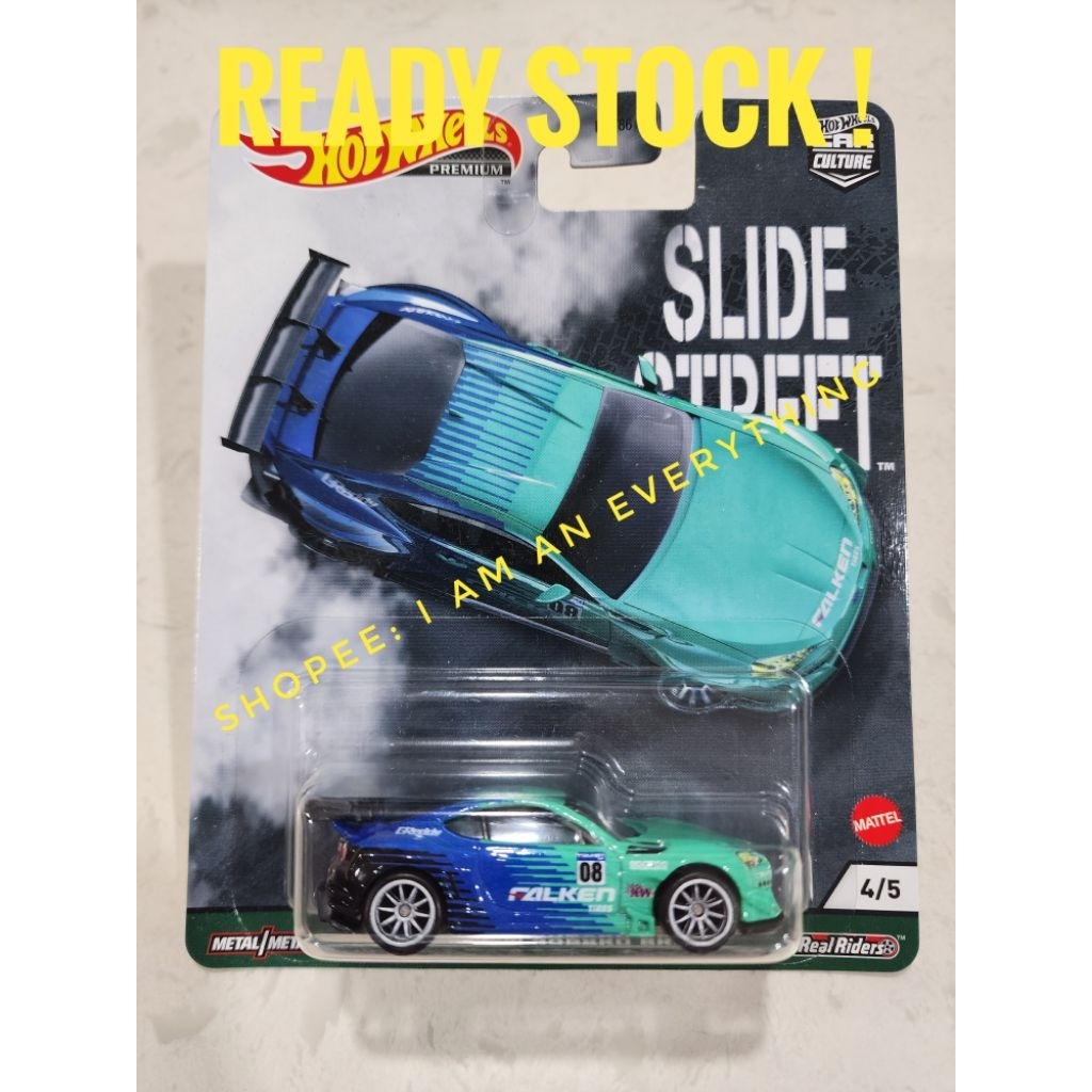 Hot wheels Premium Slide Street Pandem Subaru BRZ Falken hotwheels original