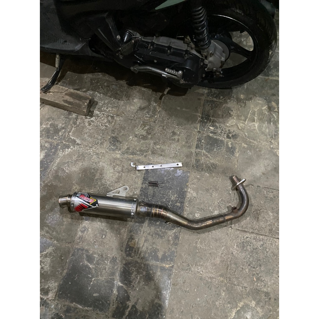 knalpot vespa matic best3 in50