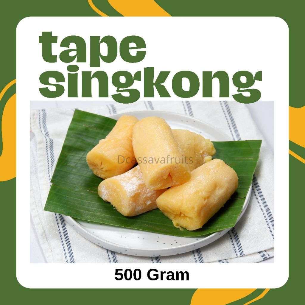 

Tape Singkong Asli Bandung 500 Gram
