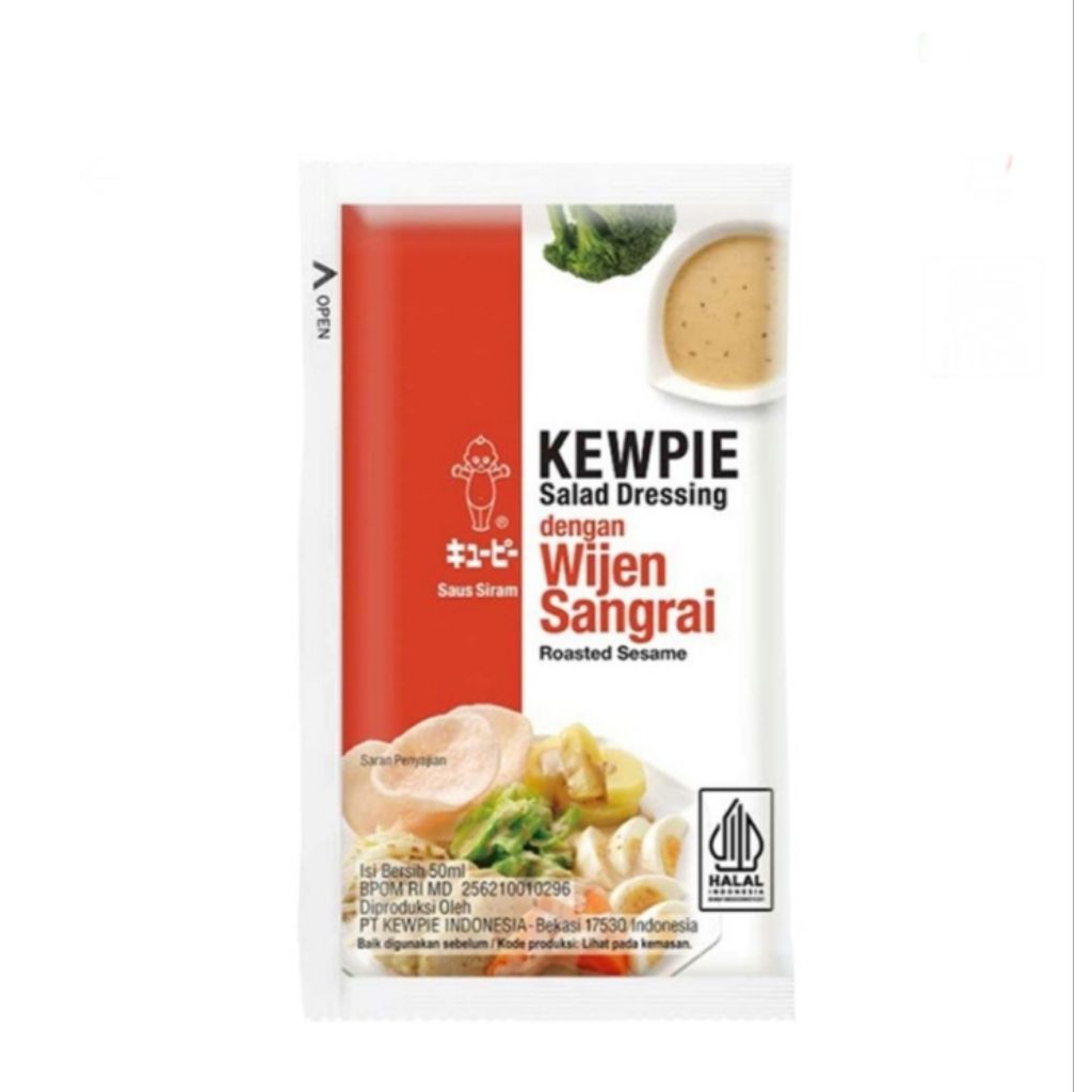 

kewpie salad dressing wijen sangrai pack 50 ml