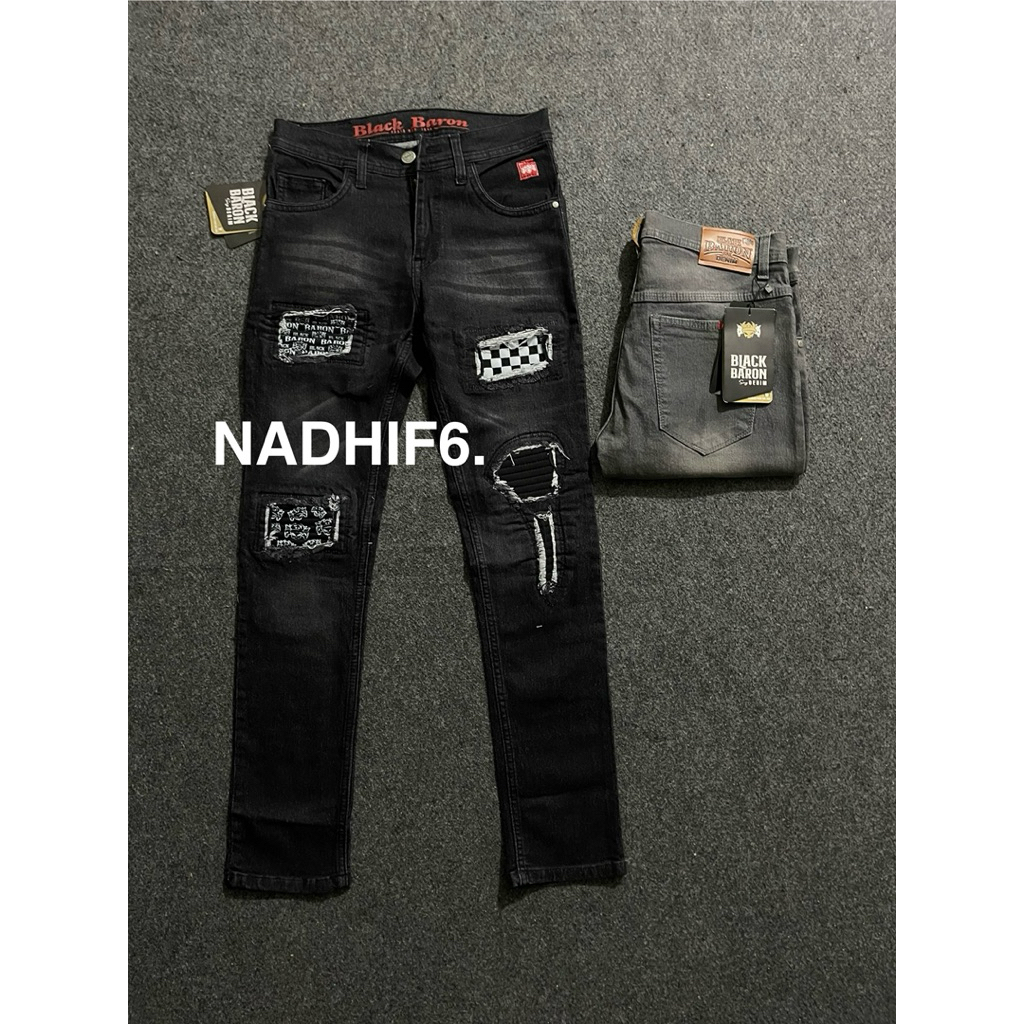 RUCAS BJEK R2 CELANA JEANS PNJANG COWK SLIMFIT ORI DISTRO TREND bahan melar & ngaret nyaman di pakai