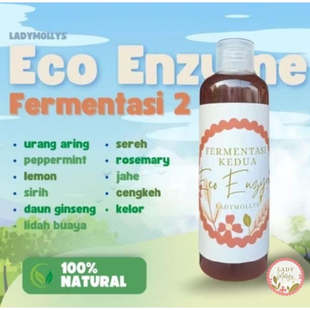 ECO ENZYME FERMENTASI KE-2 KUALITAS PREMIUM 1L & 5L