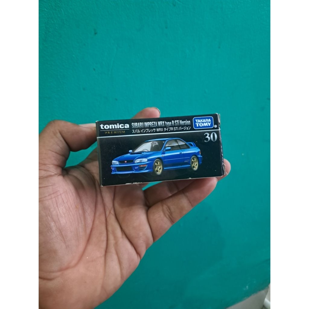 Tomica premium subaru WRX R sti version